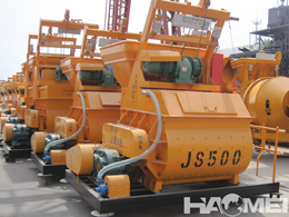 stationary concrete mixers