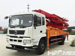 concrete line pump trucks