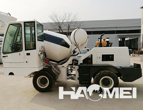 self loading concrete truck mixer price