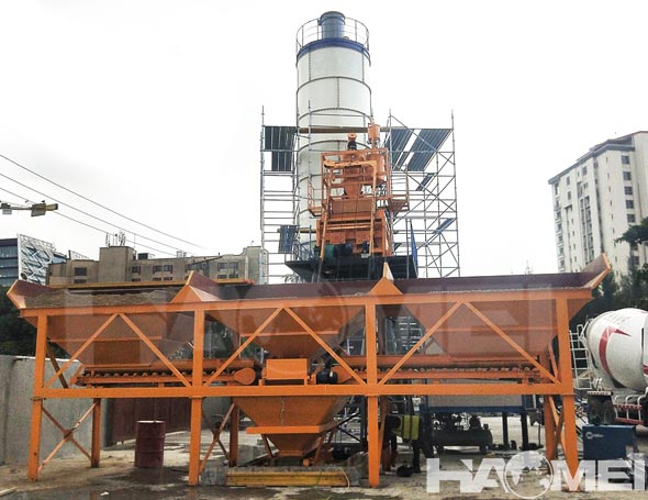 concrete batching plant js750