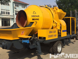 diesel concrete mixer pumps