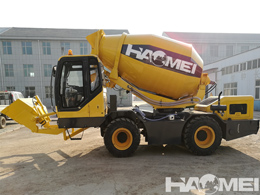 self loading mobile concrete mixer trucks