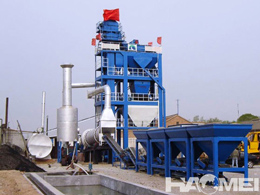 asphalt mix plant hot