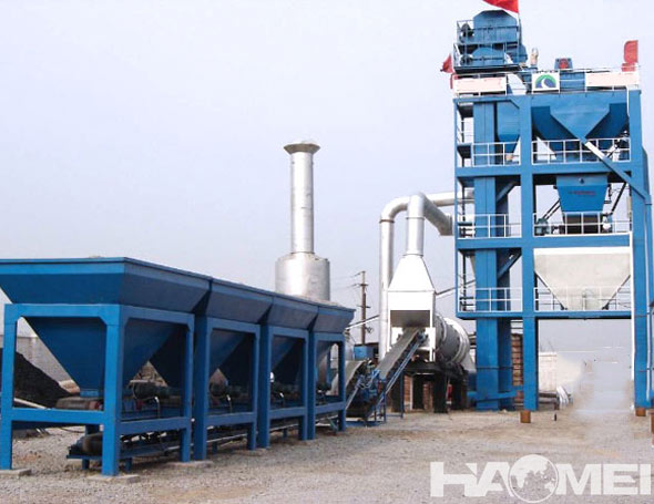 hot asphalt mix plant