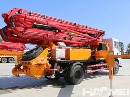 boom concrete pump for sale