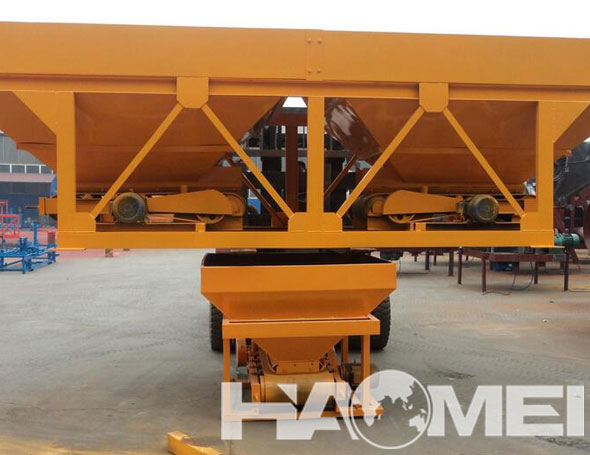 components of a concrete batching plant