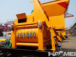 stationary concrete mixers