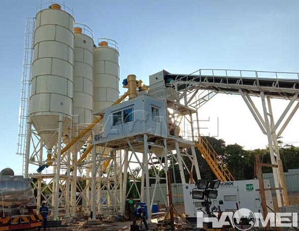 concrete batching plant cost
