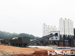 stationary concrete batch plants