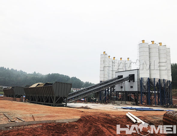 stationary batch plant