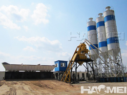 concrete batched plant stationary