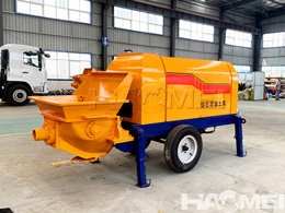 trailer concrete pumps