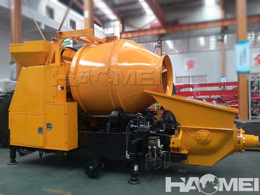 concrete mixer pump diesel