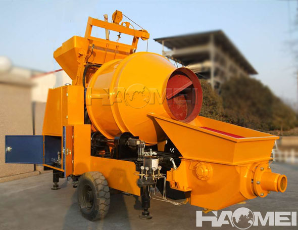 diesel c3 concrete mixer pump