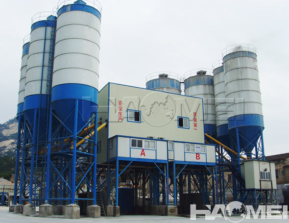 newest concrete batching plant