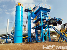 asphalt mixing plant mobile