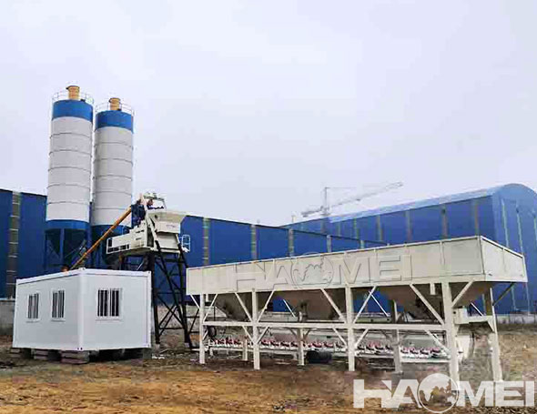 wet mix batching plant