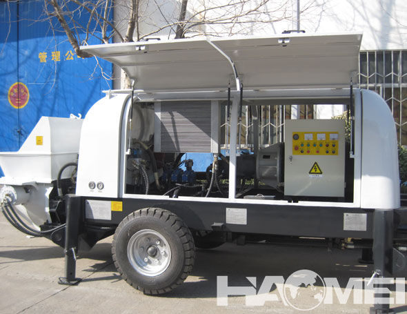 Trailer Concrete Pump
