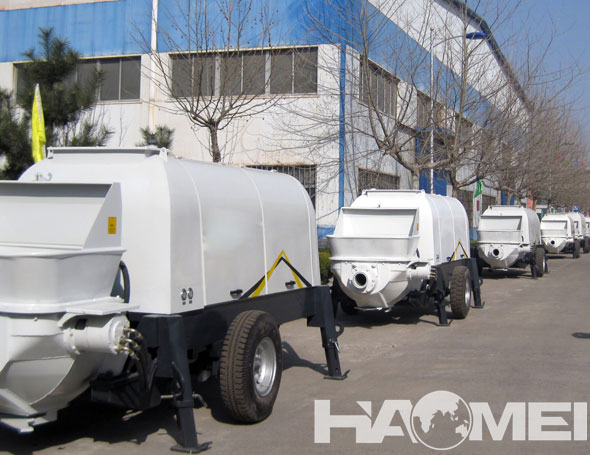 The Introduction of Trailer Concrete Pump
