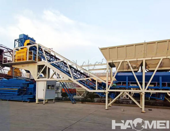 mini mobile concrete batching plant