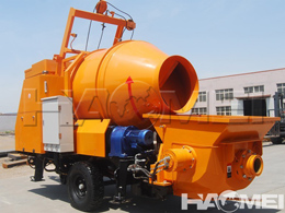 concrete cement mixer pump