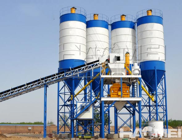 price of stationary concrete batch plant