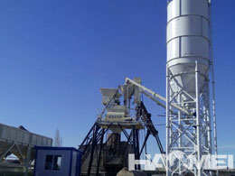 small concrete plant