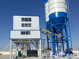 automatic concrete mixing plant