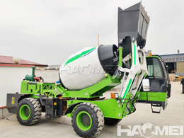 self loading mobile concrete truck mixers