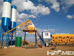 fixed concrete batch plants