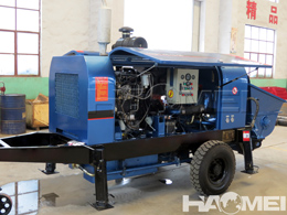 concrete pumps stationary