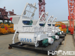 concrete mixer machine capacity