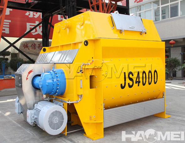 concrete mixer capacity in cubic meter