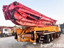 boom pump trucks