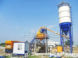 wet mixed concrete plant