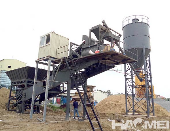 mobile mixing plant price