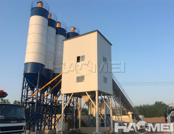 new design concrete batching plants