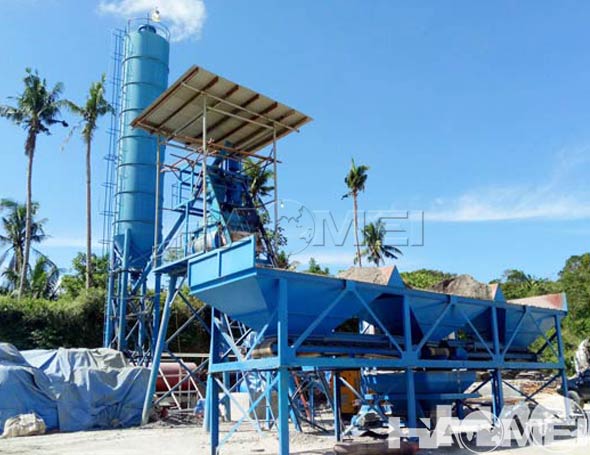 mini concrete mix plant