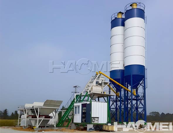 concrete mixing plant prices