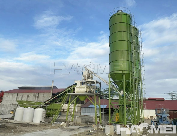 high efficiency concrete batching plants