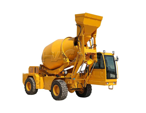 self loading concrete mixer vs concrete mixer