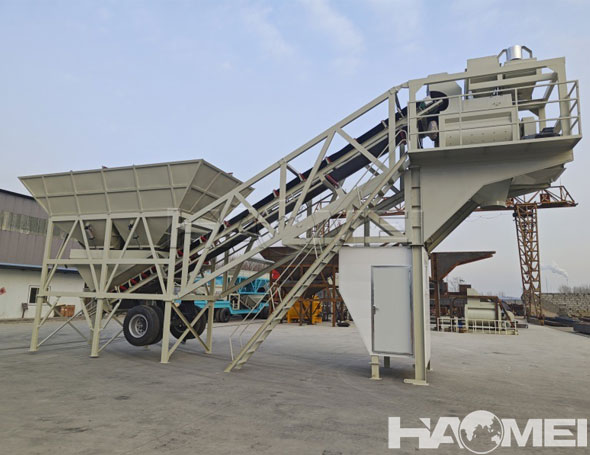 on site batching plant