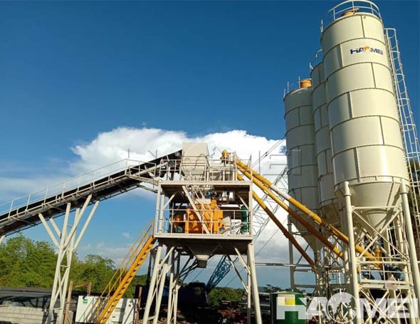 central mix concrete plant