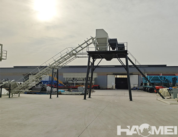 dry batch concrete batching plant