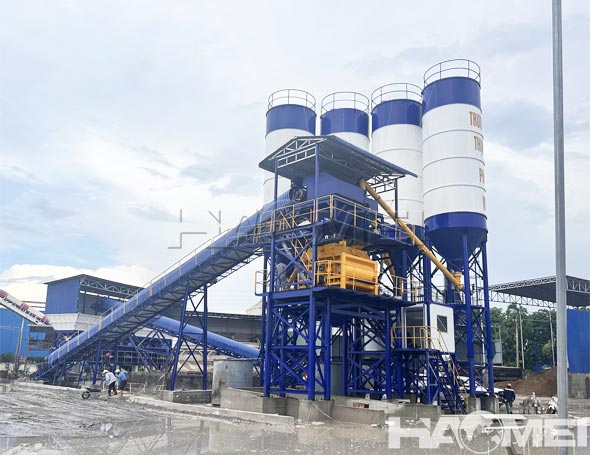 iso professional concrete batching plants