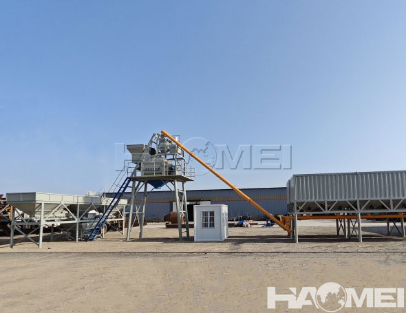 price of hzs50 concrete batching plant