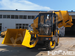 self loading concrete mixer high quality