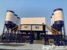 stationary concrete batching plants