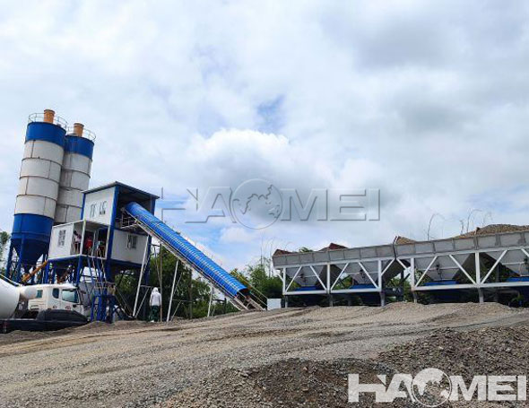 environmental management of concrete batching plant