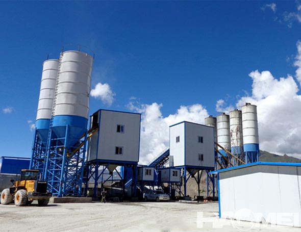 large capacity concrete batching plants